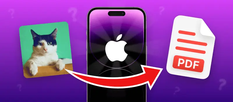 How to Convert Picture to PDF on iPhone Online and on PC